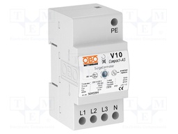 Surge arrestor; Mounting: DIN; IP20