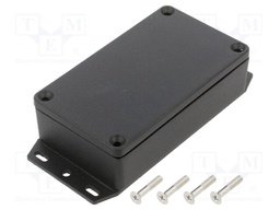 Enclosure: multipurpose; X: 66mm; Y: 115mm; Z: 30mm; 1550Z; aluminium