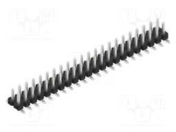 Connector: pin strips; pin header; male; PIN: 44; 2.54mm; SMT; 2x22