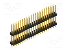 Connector: pin strips; pin header; male; PIN: 48; 2.54mm; THT; 2x24