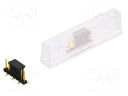Connector: pin strips; pin header; male; PIN: 7; 2.54mm; SMT; 1x7