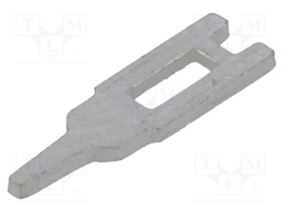 Solder lug; THT; brass; tinned