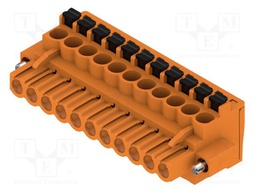 Pluggable terminal block