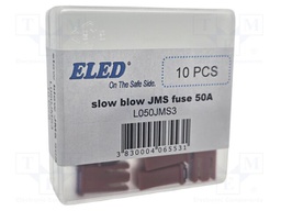 Fuse: fuse; 50A; automotive; 10.7mm; 10.7x7.7x17.5mm