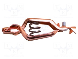 Crocodile clip; 40A; Grip capac: max.16mm; Overall len: 62mm