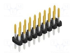 Connector: pin strips; pin header; male; PIN: 18; 2mm; THT; 2x9; 100V