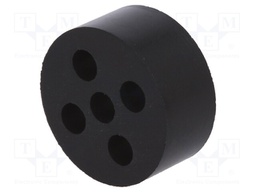 Insert for gland; with metric thread; Size: M25; IP54; Holes no: 5