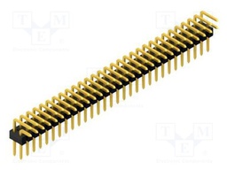Connector: pin strips; pin header; male; PIN: 60; 2.54mm; THT; 2x30
