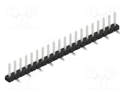 Connector: pin strips; pin header; male; PIN: 20; 2mm; SMT; 1x20