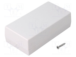 Enclosure: multipurpose; X: 55mm; Y: 106mm; Z: 31.7mm; polystyrene