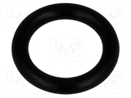 O-ring gasket; NBR; D: 1.78mm; Øint: 7.65mm; black