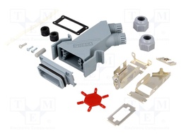 Enclosure: for D-Sub connectors; D-Sub 9pin,D-Sub HD 15pin