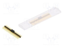 Connector: pin strips; pin header; male; PIN: 52; 2mm; SMT; 2x26