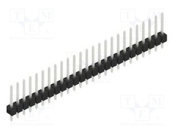 Connector: pin strips; pin header; male; PIN: 25; 2.54mm; THT; 1x25