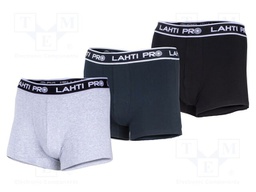 Boxer shorts; Size: XXL; black,navy blue,grey; 3pcs.