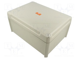 Enclosure: junction box; X: 201mm; Y: 285mm; Z: 137mm; IP66