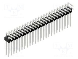 Connector: pin strips; pin header; male; PIN: 48; 2.54mm; THT; 2x24