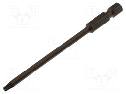 Screwdriver bit; Torx®; TX10; Overall len: 90mm
