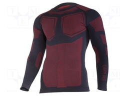 Thermoactive shirt; Size: M,S; black-red