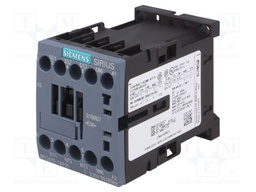 Contactor: 3-pole; NO x3; Auxiliary contacts: NO; 230VAC; 7A; 3RT20