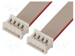 Ribbon cable with connectors