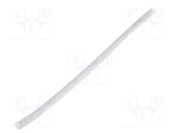 Heat shrink sleeve; flexible; 2: 1; 6.4mm; L: 10m; transparent