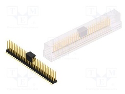 Connector: pin strips; pin header; male; PIN: 58; 2.54mm; SMT; 2x29