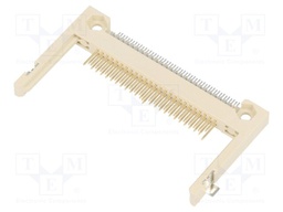 Connector: for cards; Compact Flash; SMT; gold flash; 10000cycles