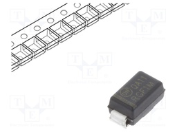 Diode: rectifying; SMD; 1kV; 1A; 500ns; Package: reel,tape; SMA