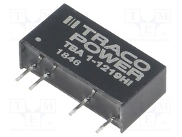 Converter: DC/DC; 1W; Uin: 10.8÷13.2V; Uout: 9VDC; Iout: 111mA; SIP7