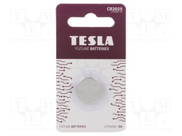 Battery: lithium; 3V; CR2025,coin; non-rechargeable; Ø20x2.5mm