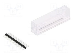 Connector: pin strips; pin header; male; PIN: 26; 1.27mm; SMT; 1x26