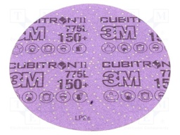 Wheel; 150mm; Granularity: 150; with holes; CUBITRON II