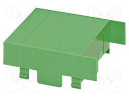 Upper housing; green; UL94V-0; EG 67,5; polycarbonate; X: 67.5mm