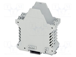 Enclosure base; with FE contact,with terminals; grey; UL94V-0