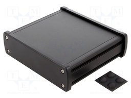 Enclosure: multipurpose; X: 146.6mm; Y: 129mm; Z: 41.6mm; aluminium