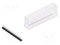 Connector: pin strips; pin header; male; PIN: 16; 2mm; SMT; 1x16