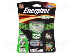 Torch: LED headtorch; waterproof; 6h; 200lm; Colour: green