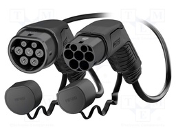 Cable: eMobility; 480V; 16.63kW; Type 2,both sides; IP44; 5m; 20A