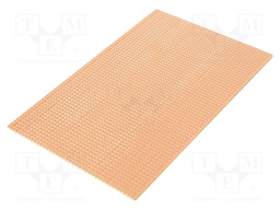 Board: universal; single sided,prototyping; W: 160mm; L: 100mm