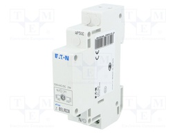 LED indicator; Mounting: DIN; 230VAC; Colour: red; 230VDC