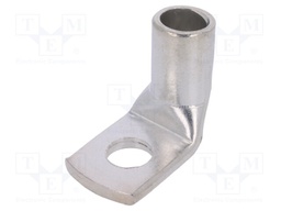 Ring tube terminal; M8; 25÷35mm2; crimped; for cable; angled 90°
