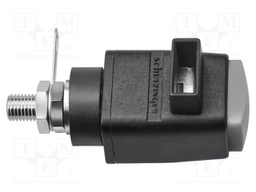 Laboratory clamp; grey; 60VDC; 16A; Contacts: nickel; -25÷90°C