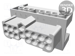 Connector: HDC; female; Han Eco Modular; PIN: 14; 14+PE; size 10B