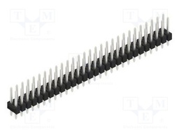 Connector: pin strips; pin header; male; PIN: 56; 2.54mm; THT; 2x28