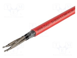 Wire: mains; UNIRAIL S 50264-3-2 300V MM FR; 6x1mm2; Colour: red
