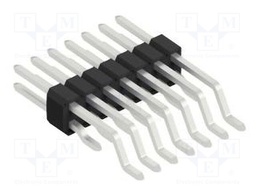 Connector: pin strips; pin header; male; PIN: 14; 1.27mm; SMT; 2x7