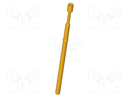 Test needle; Operational spring compression: 4mm; 8A; Ø: 2mm; 5N