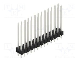 Connector: pin strips; pin header; male; PIN: 26; 2.54mm; THT; 2x13