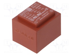 Transformer: encapsulated; 2VA; 117VAC; 9V; 9V; 111mA; 111mA